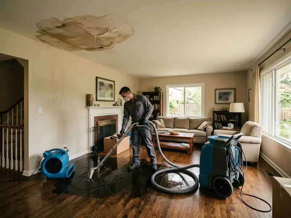 attic-pipe-burst-ceiling-drip-008 — frequently asked questions, Water Damage Restoration & Carpet Care in Hiram, GA